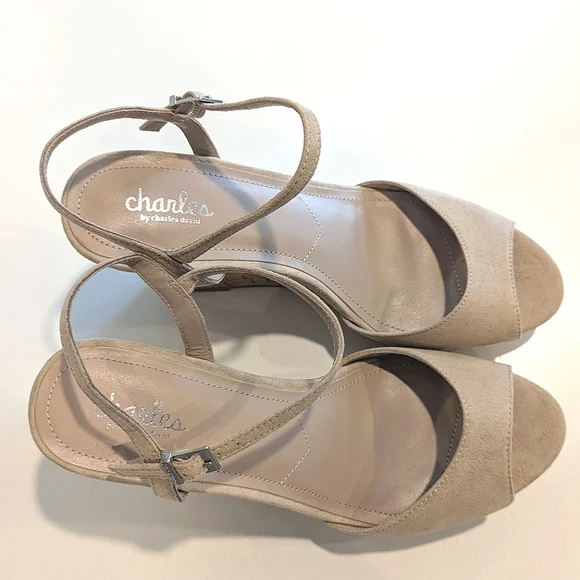 Charles By Charles David Wedge Sandals - Picture 9 of 10